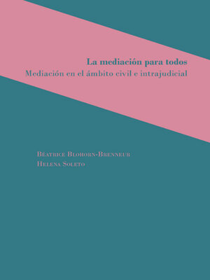 cover image of La mediación para todos